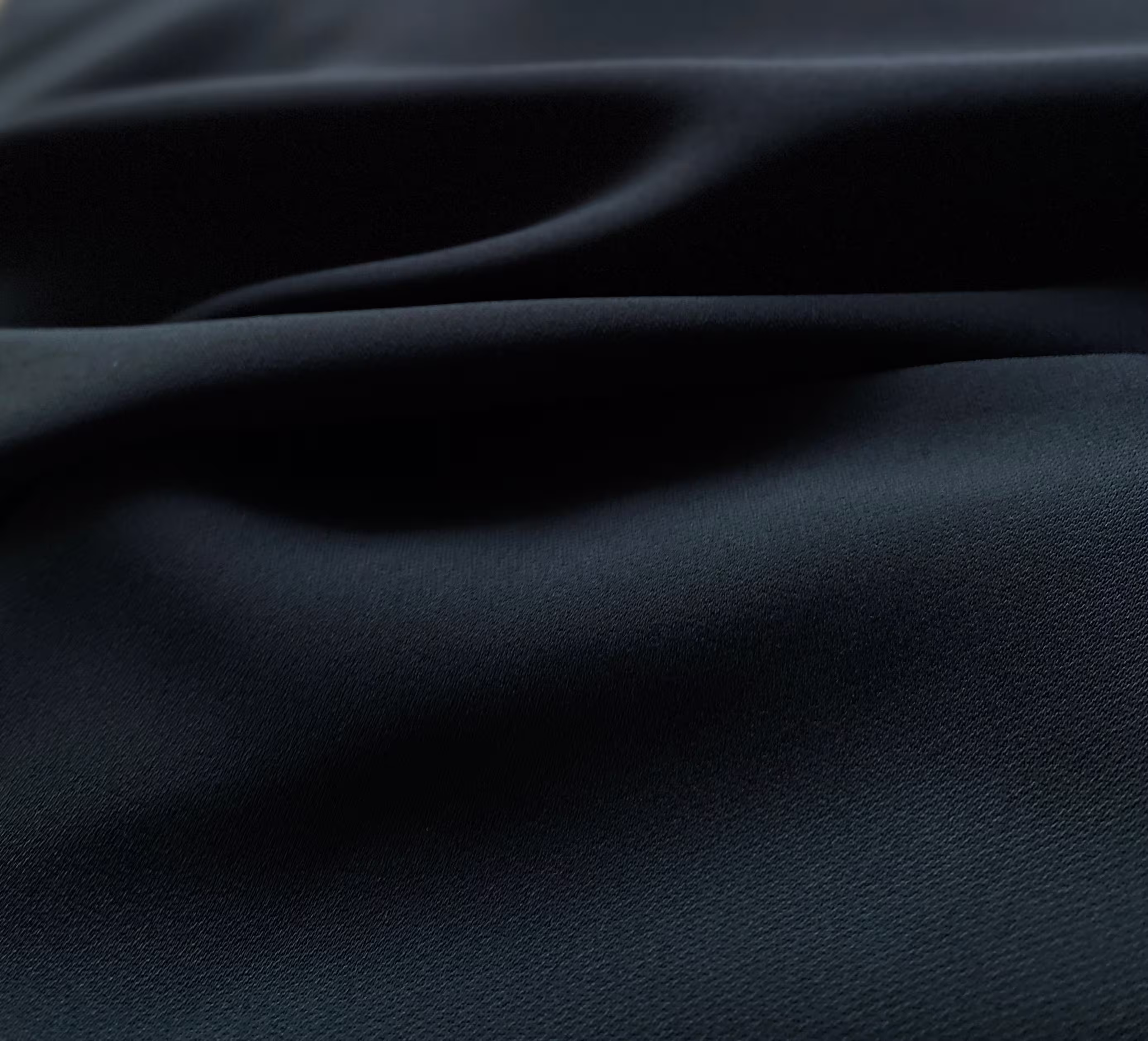 Close-up of smooth, silk fabric